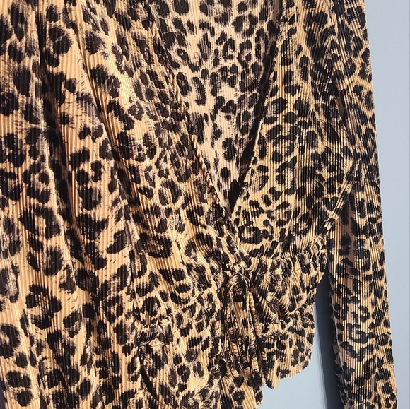 Zara animal Print crop top size M - Picture 2 of 6